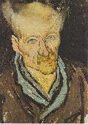 Vincent Van Gogh Portrait of a patient at the Hospital Saint-Paul oil